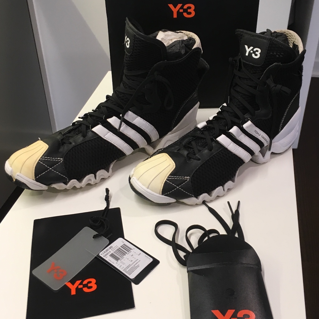 Adidas Y-3 Kubo Mid Ankle Length Trainer Sneaker S